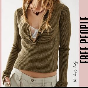 Free People Colt One Thermal Henley